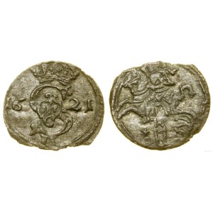 Poland, 2 denars, 1621, Vilnius