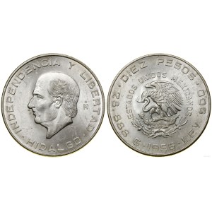 Mexico, 10 pesos, 1956, Mexico City