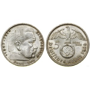 Germany, 5 marks, 1936 G, Karlsruhe