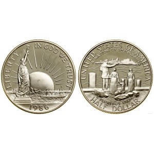 United States of America (USA), 1/2 dollar, 1986 S, San Francisco