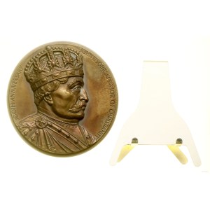 United States of America (USA), medal featuring Jan III Sobieski, 1983