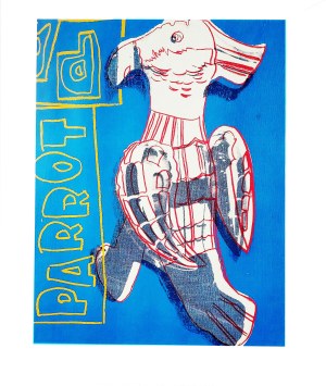 Andy Warhol (1928 - 1987), Parrot z serii 'Japanese Toys Series' (znanej również jako Toy Paintings lub Children Paintings)