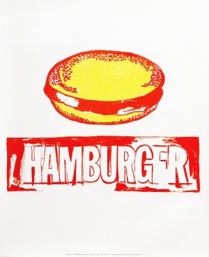 Andy Warhol (1928 - 1987), Hamburger from the 
