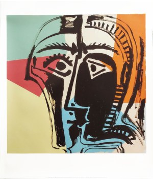 Andy Warhol (1928 - 1987), Head (After Picasso)