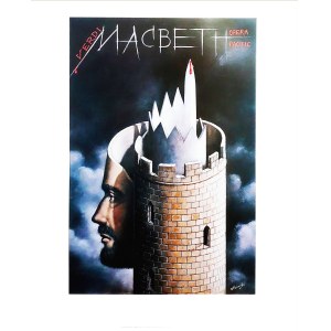 Rafał Olbiński (b. 1943), *Macbeth*