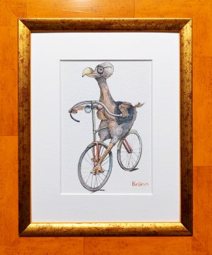 Gerdus Brönn, Dodo na rowerze