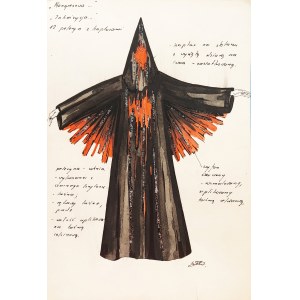 Wanda Żukowska-Waszak, L'Inquisizione (bozzetto di costume di scena)