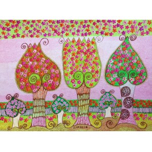 Anna Korszla, Trees as Chalices, 2018