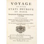 Avril Philippe. A Journey Through Various States of Europe and Asia, Undertaken to Discover a New Route to China [...] Paris 1692.
