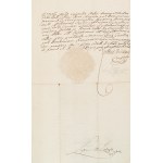 [Stanisław Poniatowski] - Przemyśl Municipal Office — Excerpt from the municipal records of the certification by General Bailiff Stanisław Stanicki regarding the service to Marianna Konopczyna and her children of a summons to appear before the Crown Tribu