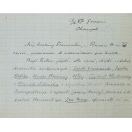 Zygmunt Miłkowski (pen name: Teodor Tomasz Jeż; 1824–1915), writer, journalist, politician, and independence activist—Letter to Franciszek Rawita-Gawroński. Dated Geneva, April 13, 1887.