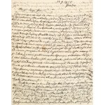 Eliza Orzeszkowa (1841–1910), writer, journalist, and social activist—Letter to Aureli Drogoszewski. Dated Grodno, September 28, 1905.