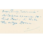 Staff Leopold (1878–1957), poet, playwright, translator—Two letters to Julian Krzyżanowski. Dated Kraków, October 31, 1948, and Warsaw, December 20, 1952.