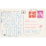 [Great Polish Jazz Musicians] - Three postcards (Wojciech Karolak, Jan Ptaszyn Wróblewski, Roman “Gucio” Dyląg). Various locations (Malmö, Voss, New York), various dates (1962–1975).