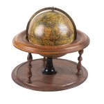 [Globe] - “Earth. Illustrated by Mirosław Suchecki. Published by J. Felkl in Prague, Czech Republic.” Jan Felkl Publishing House, Prague. 1865–1869.