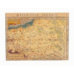 [Poland and Lithuania, the Duchies of Oświęcim and Zator] — “Descriptio Ducat. Ozwiec. et Zator” and “Descriptio Poloniae” (two maps). P. Bertius. Early 17th century.