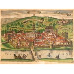 [Przemyśl] - “Premislia Celebris Russiae Civitas.” G. Braun, F. Hogenberg. 1617.