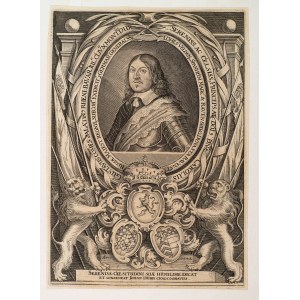 Charles X Gustav (1622–1660), King of Sweden from 1654 to 1660 (during the Swedish Deluge). Engraving by J. Dürr, 1649.