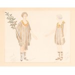 Franciszek Siedlecki (1867–1934) — Theater costume designs for the avant-garde ballet *Love* (15 watercolors). 1925–1928.