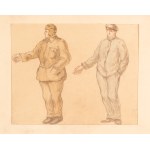 Franciszek Siedlecki (1867–1934) — Theater costume designs for the avant-garde ballet *Love* (15 watercolors). 1925–1928.