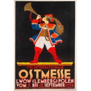 [8th International Eastern Fair in Lviv]. “8th Internationale Ostmesse.” Lviv, 1928; 100 x 69 cm.