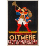 [8th International Eastern Fair in Lviv]. “8th Internationale Ostmesse.” Lviv, 1928; 100 x 69 cm.