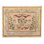 Music stand (with "embroidery on canvas" binding). Warsaw, A. Pietrzykowski