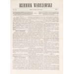 Dziennik Warszawski. 1865. Vol. 2. Issues: 178 (August 12), 188 (August 25), 194 (September 1); 3 issues in total.