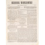 Dziennik Warszawski. 1865. Vol. 2. Issues: 178 (August 12), 188 (August 25), 194 (September 1); 3 issues in total.