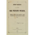Darowski Aleksander Weryha. Jeden rozdział do przyszłej xięgi przysłów polskich, obejmujący nazwiska rodzin szlacheckich, a innych w przypowieściach, znaczeniu przenośnem, ucinkach, itp. Kijów 1867.