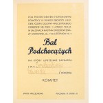 [Łódź]. Reserve Officers' Association. Four invitations. 1935–1938.