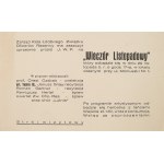 [Łódź]. Reserve Officers' Association. Four invitations. 1935–1938.