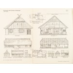 [Prusse orientale]. Dethlefsen, Richard Jepsen. Fermes et églises en bois en Prusse orientale [...] Berlin, 1911.