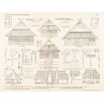 [Prusse orientale]. Dethlefsen, Richard Jepsen. Fermes et églises en bois en Prusse orientale [...] Berlin, 1911.