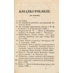 Catalog of the library, the sale of which will begin on June 1, 1845, in Kraków, at the Main Market Square, in the house at No. 454. Kraków, 1845.