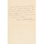 [Collections - Artur Grottger, Jan Matejko]. Two letters from Marian Gorzkowski to Edward Rejcher. Dated Kraków, December 9 and 14, 1895.