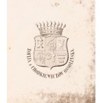 [Zofia Chodkiewiczówna] - Ex-libris of Zofia Chodkiewiczówna Ossolińska. 19th century.