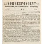 Commercial, Industrial, and Agricultural Correspondent. Vol. 1852, Nos. 1–101; Vol. 1853, Nos. 1–103 (in 2 vols.). Warsaw, 1852–1853.