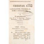 Piast, or Technological Journal, containing guidelines for household and rural management, gardening, the fine arts, handicrafts, and trades, as well as home remedies, common remedies, and remedies for animals. Vol. XXIII–XXIV (1 vol.). Warsaw, 1830.
