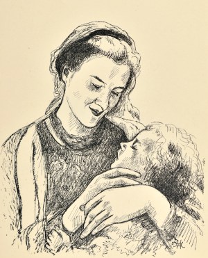 Wlastimil HOFMAN (1881-1970), Madonna Gaudiosa