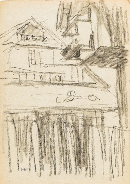 Wojciech WEISS (1875-1950), Dom w Kalwarii, ok. 1905