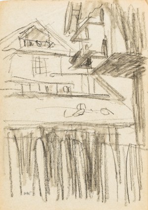 Wojciech WEISS (1875-1950), Dom w Kalwarii, ok. 1905