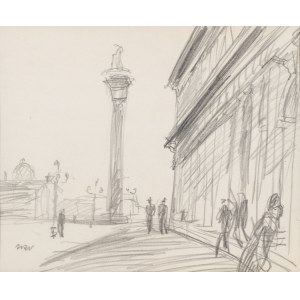 Wojciech WEISS (1875–1950), St. Mark's Square (Piazza San Marco) in Venice