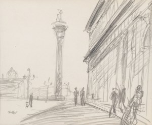 Wojciech WEISS (1875-1950), Plac św. Marka (Piazza San Marco) w Wenecji