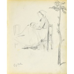 Eugeniusz ZAK (1887–1926), Woman Seated on a Chair