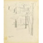 Eugeniusz ZAK (1887-1926), Motywa z parku [Paryskiego?], 1904