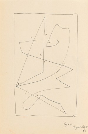 Zdzisław (CYAN) CYANKIEWICZ (1912-1981), Kompozycja, 1961