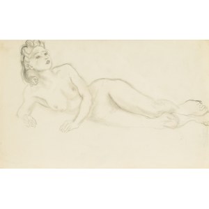 Kasper POCHWALSKI (1899–1971), Nude of a Reclining Woman, 1941