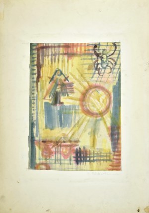 Krystyna PELLETIER (1914-2007), W słońcu, 1960