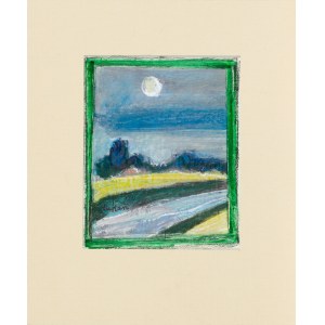 Eugeniusz TUKAN-WOLSKI (1928–2014), Landscape in Moonlight